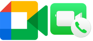 GoogleMeet Facetime iconos
